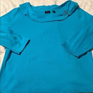 Rafaella Vibrant Blue Long Sleeve Kids Tee